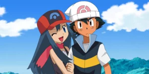ash with dawn in pokemon